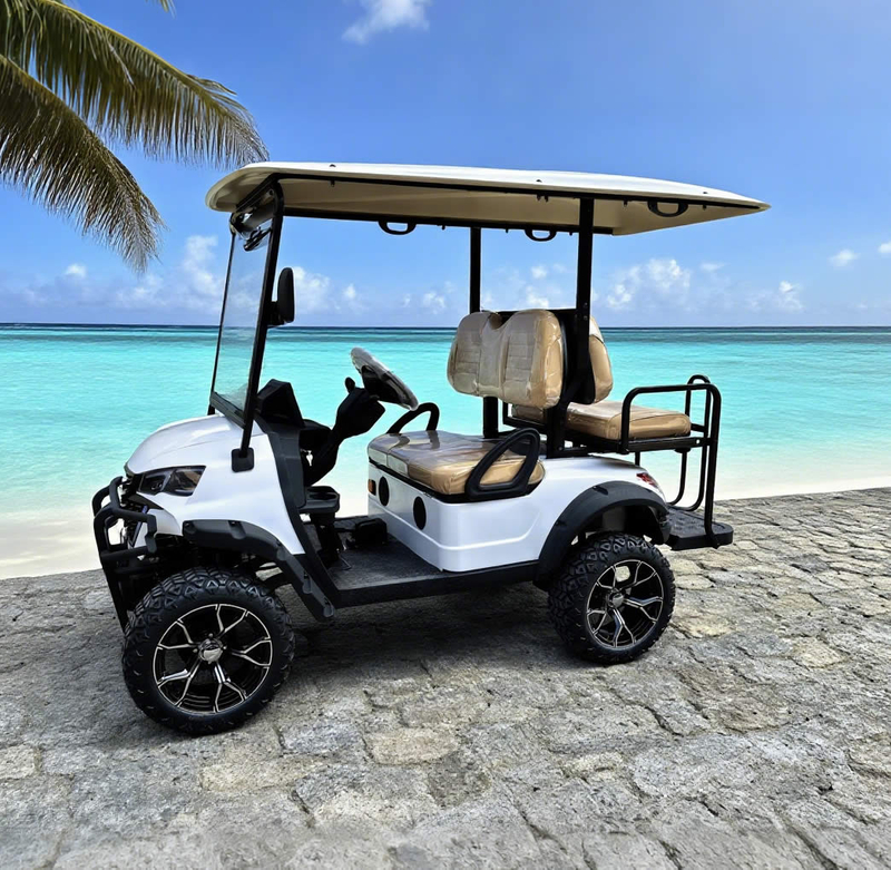 Luxury Lifted 4 Seater electric Golf Car