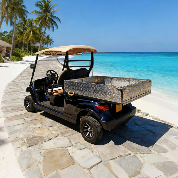Electric Golf Cart Utility Cargo Bed Box For Sale
