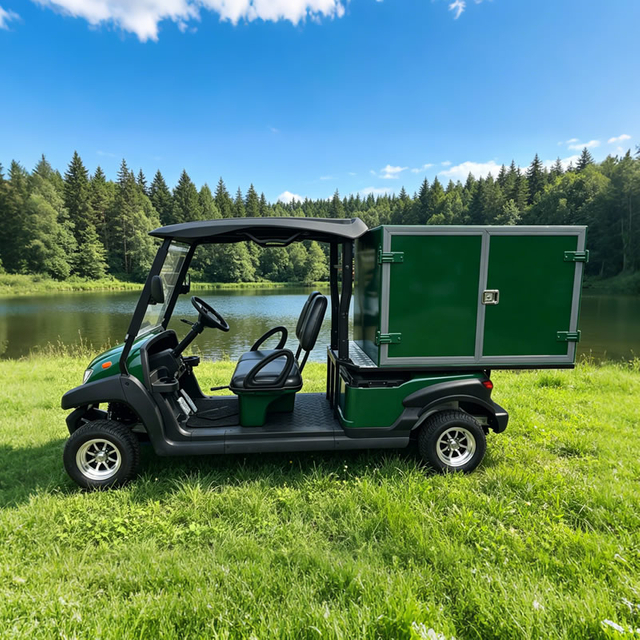Food And Beverage Delivery Truck Golf Cart for Sale - Eagle Golf Cart