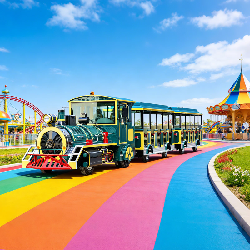Custom Electric Amusement Trains | High-Quality Trackless Train Supplier