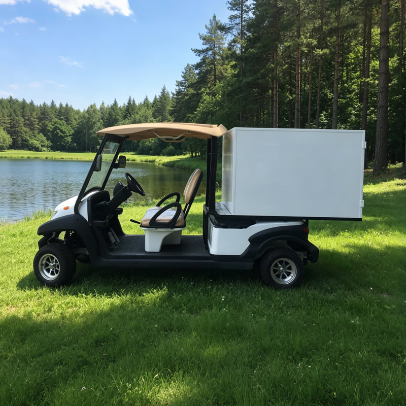 Custom Golf Course Food And Beverage Coffee Drink Golf Cart with Box for Sale - EG204AK