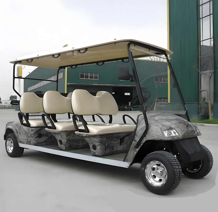 Sightseeing Vehicle 6 Passenger Person Seat Electric Buggy Golf Cart - EG2048KSZ