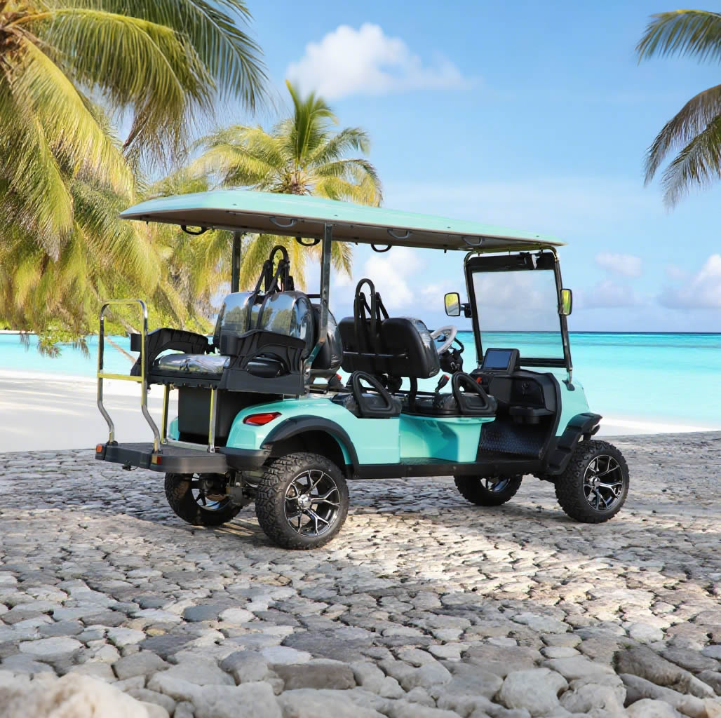 Wholesale Custom Lithium Electric Lifted Carts Golf Cart 6 Seater