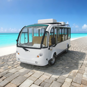 OEM ODM Electric Tourist Vehicle Travel Sightseeing Bus Car with Air Conditioner 