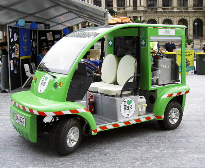 battery-powered electric patrol golf carts