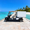 Custom Golf Course Food And Beverage Coffee Drink Golf Cart with Box for Sale