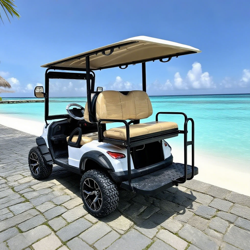 Luxury Lifted 4 Seater electric Golf Car