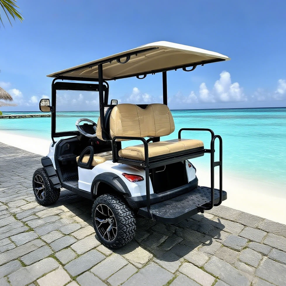 Luxury Lifted 4 Seater electric Golf Car