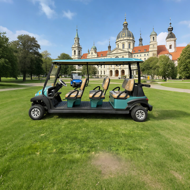 6-Person Electric Golf Cart | Factory Price for Golf Course, Hotel & Tourism 