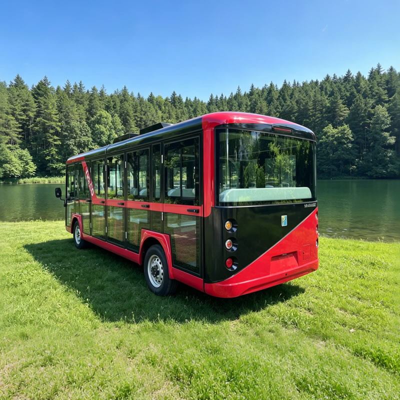 Electric Sightseeing Enclosed Mini Bus