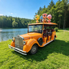 Vintage Electric Sightseeing Bus | 11-Seater Retro Tourist Car | Custom Theme Park Shuttle