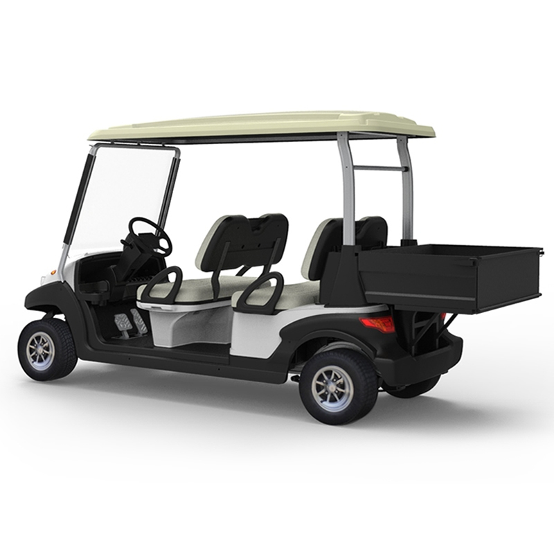 4 seater electric golf cart with cargo box - EG204AH