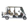 Custom 4+2 6 Seater Electric Off Road Buggy Golf Cart - 2048HSZR