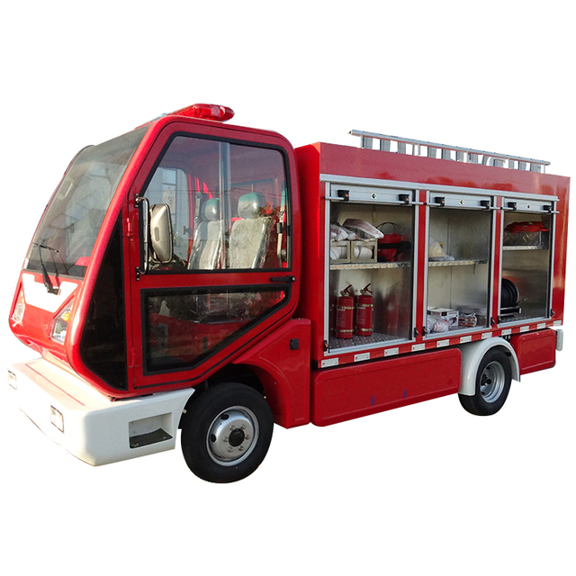 Ev Electric Small Mini Firetruck Firefighter Fire Truck Vehicle - EG6040