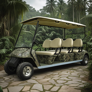 Sightseeing Vehicle 6 Passenger Person Seat Electric Buggy Golf Cart - EG2048KSZ