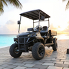 Electric Off Road Lifted Utility Golf Cart with Cargo Box - Eagle Golf Cart