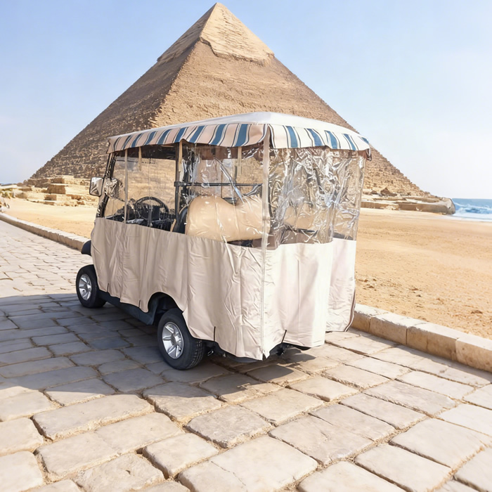 Custom Made Golf Cart Winter Enclosures for Sale