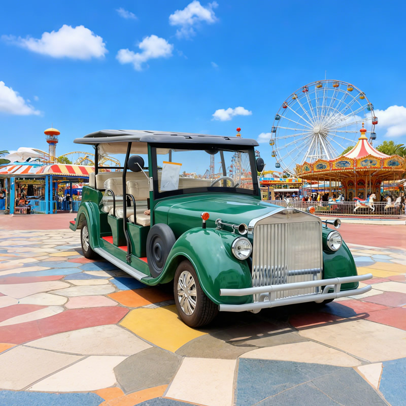 12 Seat Ev Electric Vintage Classic Car 