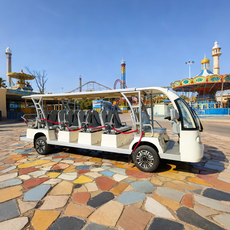 Electric Lsv Airport Minibus Shuttle Van 