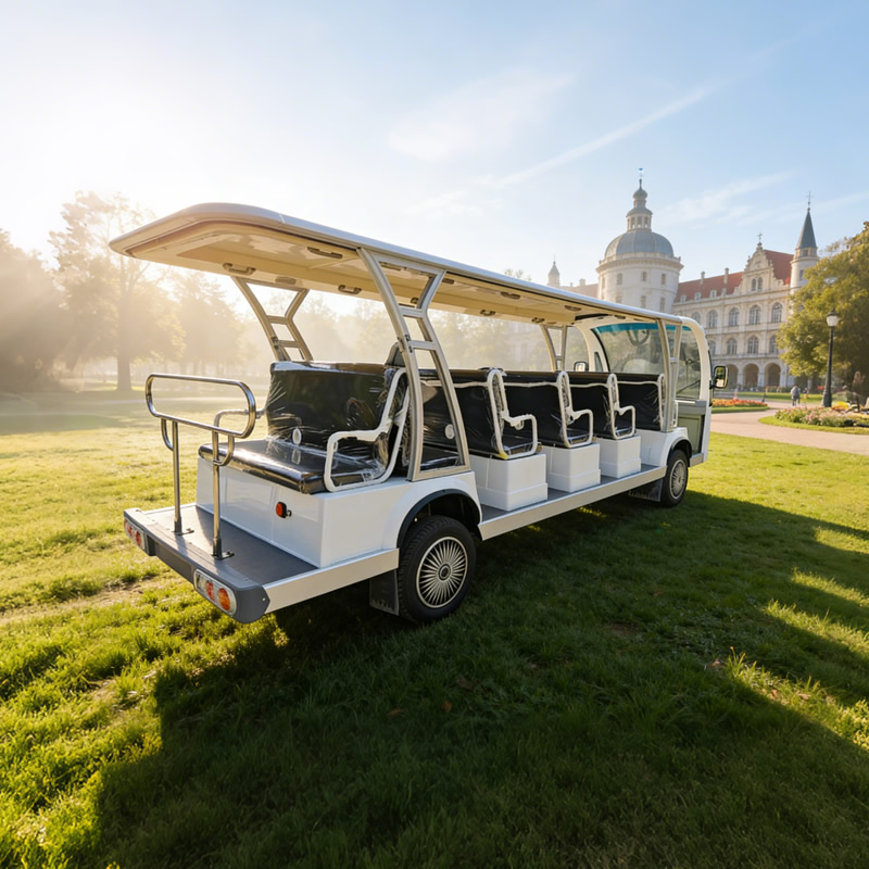 Electric Lsv Airport Minibus Shuttle Van