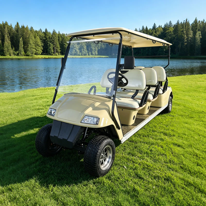 Custom Vehicle Sightseeing Bus Car 6 Passenger Person Seat Electric Golf Cart - Eagle Golf Cart
