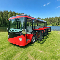 23 Seater Electric Sightseeing Bus Car