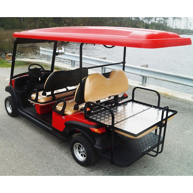 4+2 6 seater battery electric golf cart - 204AKSZ