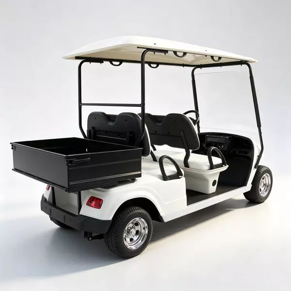 4 Passenger Utility Electric Golf Cart with Cargo Bed | Manufacturer