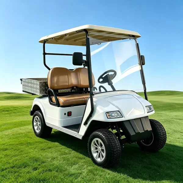 CUstom 2-Seater Electric Utility Golf Cart with Aluminum Cargo Bed - EG2028H