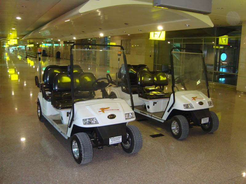 airport golf cart