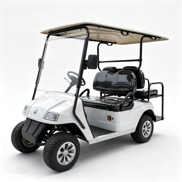 Electric mobility cart for gated community and commercial campus patrol