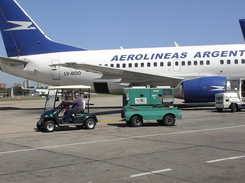 airport golf cart