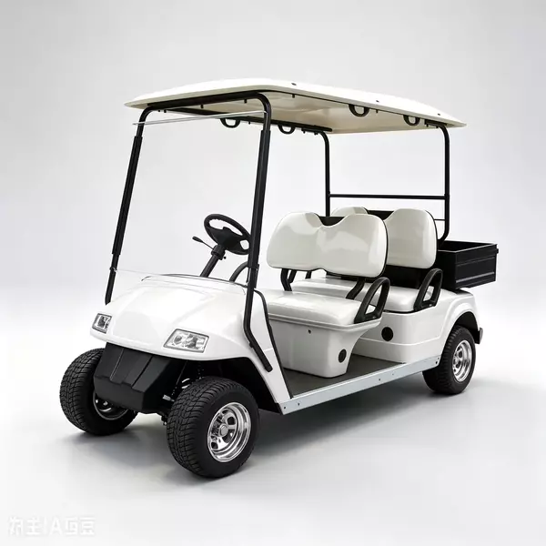 4 Passenger Utility Electric Golf Cart with Cargo Bed | Manufacturer