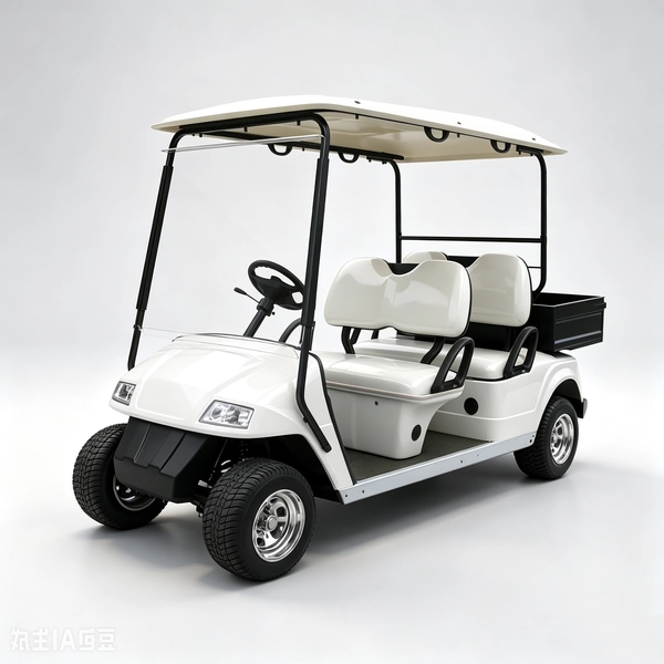 4 Passenger Utility Electric Golf Cart with Cargo Bed | Manufacturer