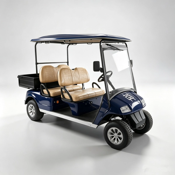 4 Passenger Utility Electric Golf Cart with Cargo Bed | Manufacturer