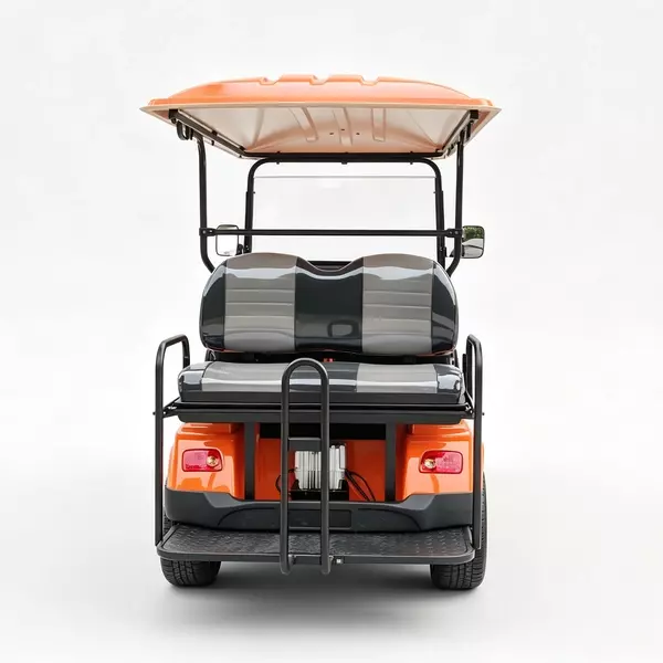 4-passenger electric resort shuttle cart for guest transportation