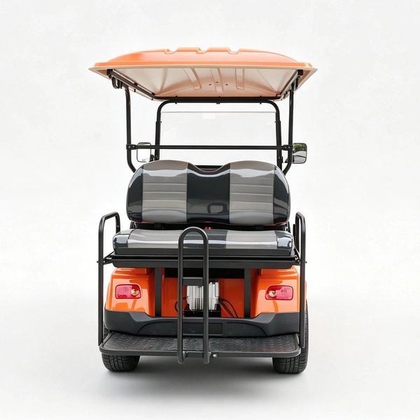 4-passenger electric resort shuttle cart for guest transportation