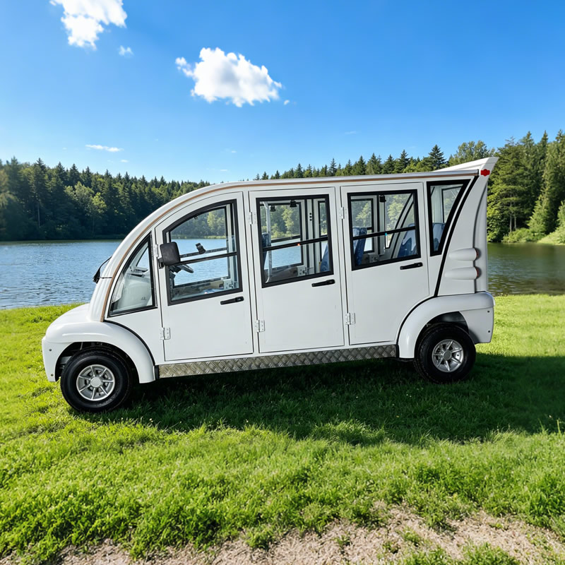  Custom Lithium Battery Supplier Electric Enclosed Patrol Golf Cart - Eagle