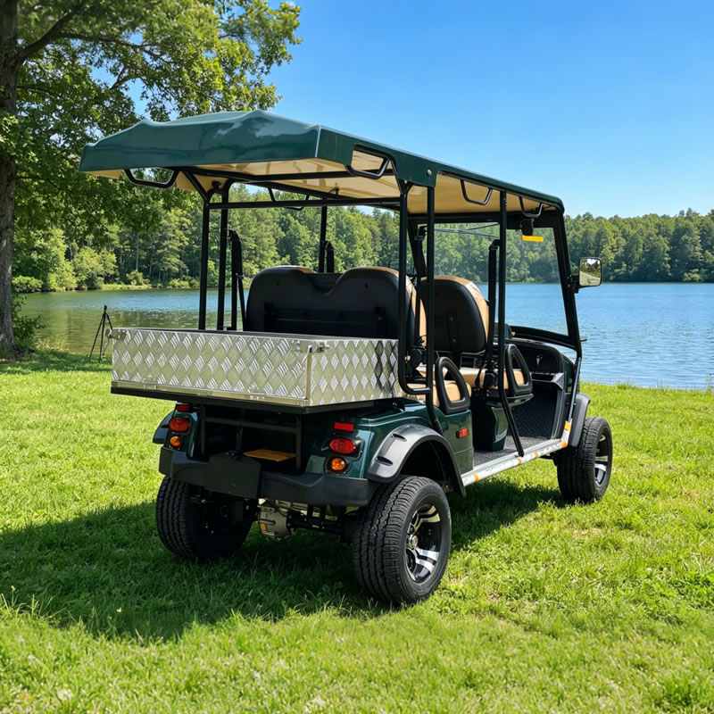 Custom Electric Hunting Off Road Golf Cart Cargo Truck Buggy Vehicle with Box Certification - Eagle Golf Cart