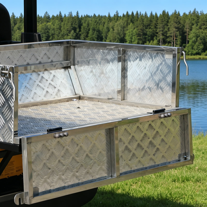 4 seater electric golf cart with cargo box - Eagle Golf Cart