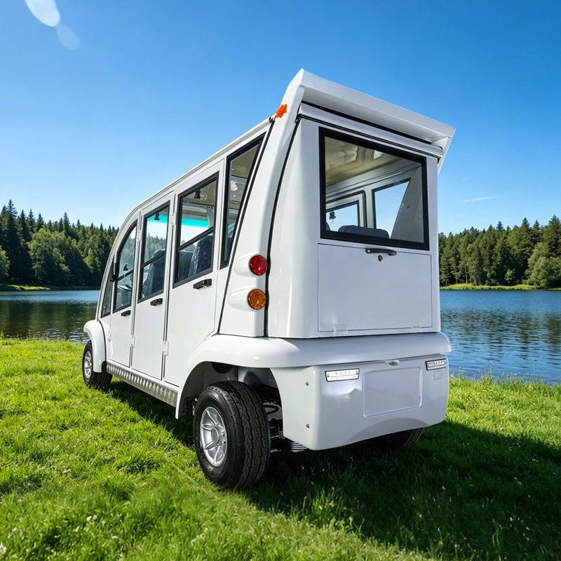  Custom Lithium Battery Supplier Electric Enclosed Patrol Golf Cart - Eagle