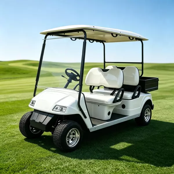 4 Passenger Utility Electric Golf Cart with Cargo Bed | Manufacturer