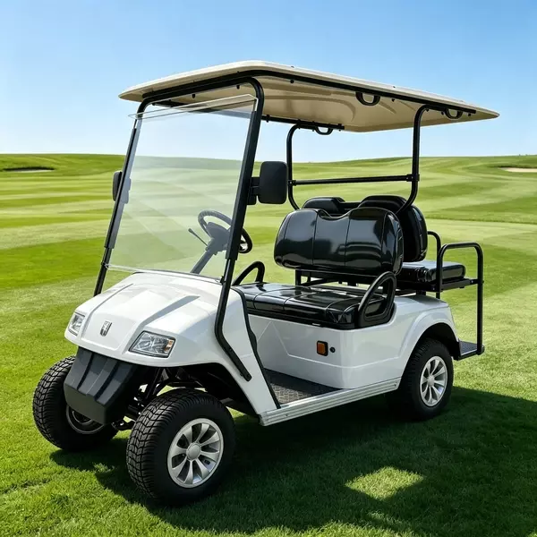Electric mobility cart for gated community and commercial campus patrol