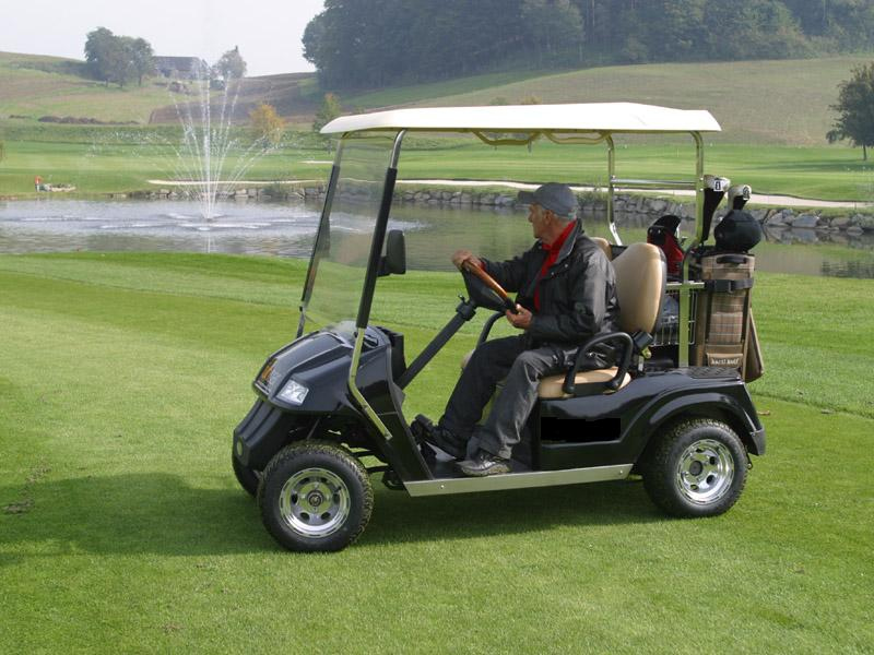 USA golf course golf course cart