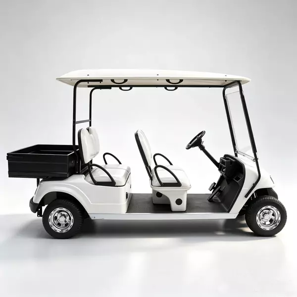 4 Passenger Utility Electric Golf Cart with Cargo Bed | Manufacturer
